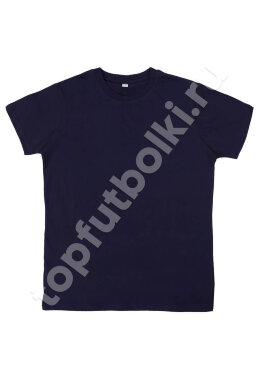 Тёмно-синяя детская футболка